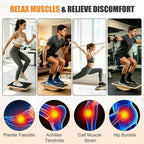 Wooden Balance Board, 350LBS Anti-Slip Balance Trainer