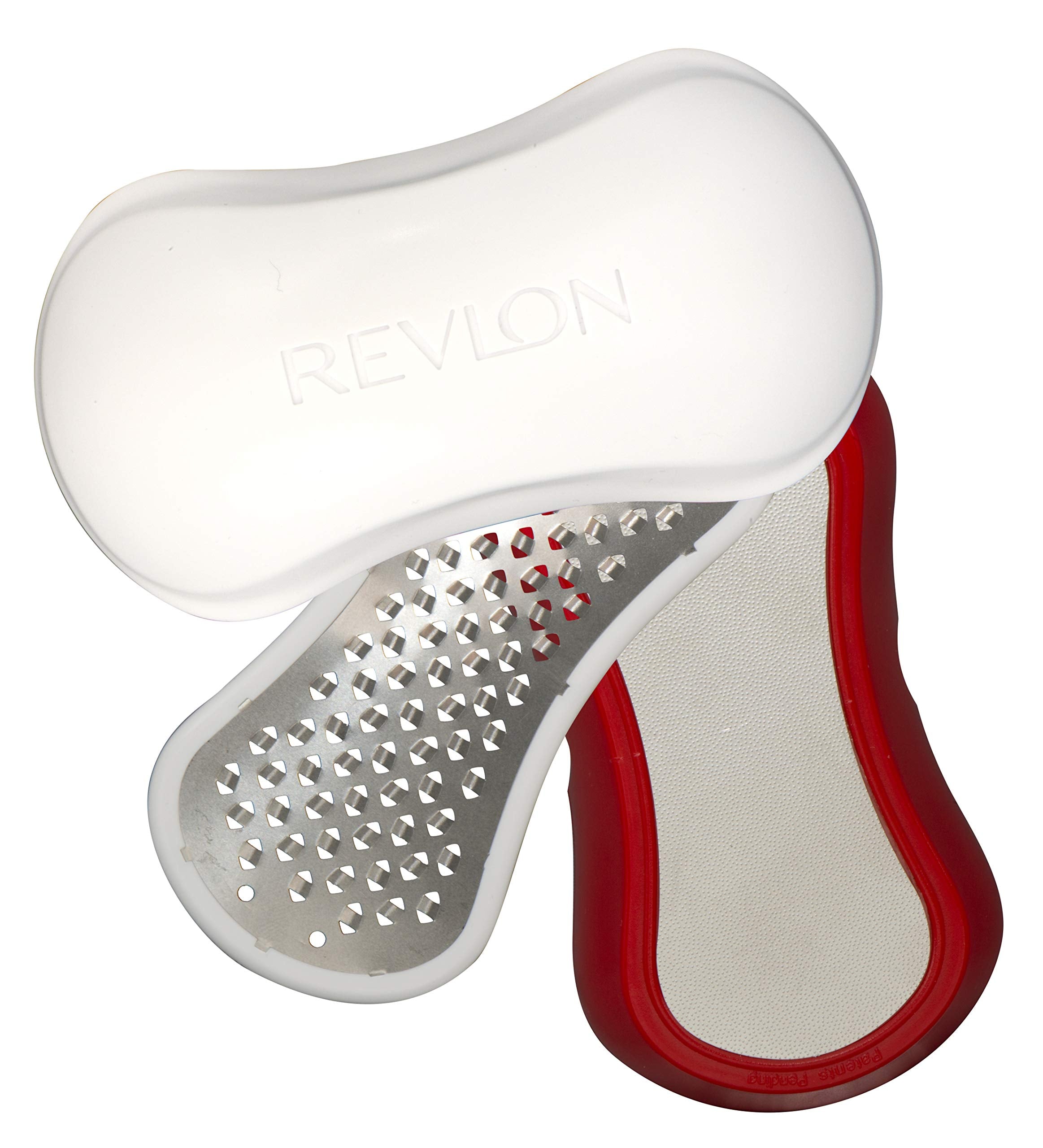 Buy now Revlon Pedicure Kit, PediExpert Foot File, Callus Remover & Nail Clipper, Nail Care Tools, Easy to Use, Stainless Steel, 3 Piece Set at indiglob india