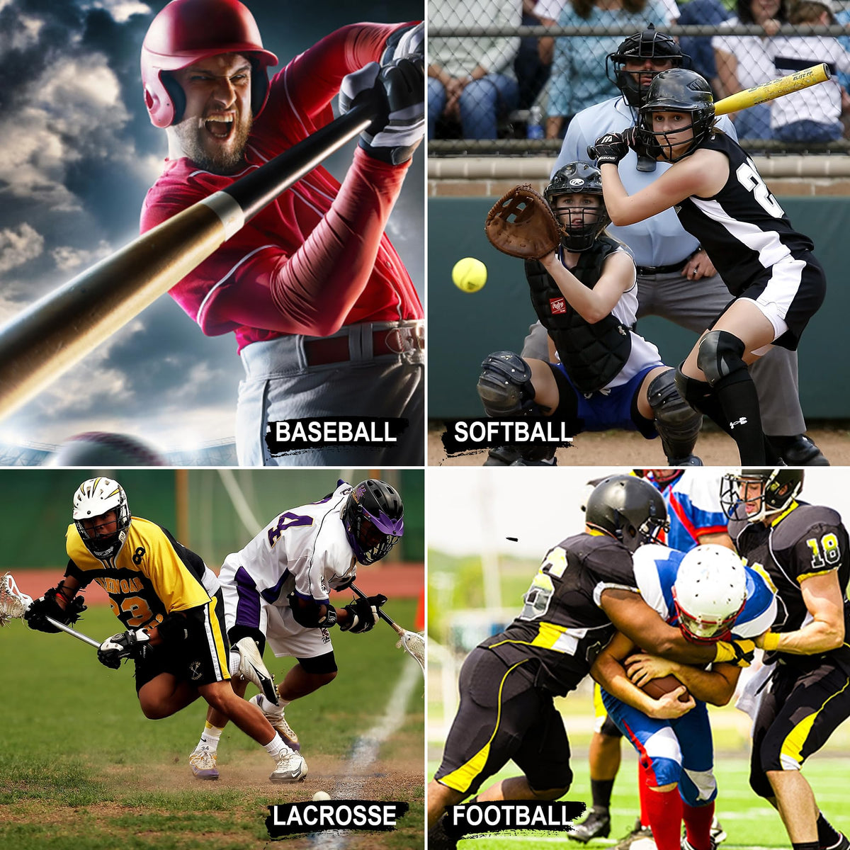 CCbeauty 3 Pack Black Eye Black Stick for Multi Sports, Anti-Glare Eyeblack for Baseball Football Softball Lacrosse Game, Water-Proof Eye Black Grease Paint for Athletes & Fans