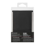 Buy now Revlon Men's Grooming Kit, 5-Piece Travel Essentials Set, Includes Nail Clippers, Scissors, File, Tweezers and Carrying Case, Stainless Steel, 1 count at indiglob india