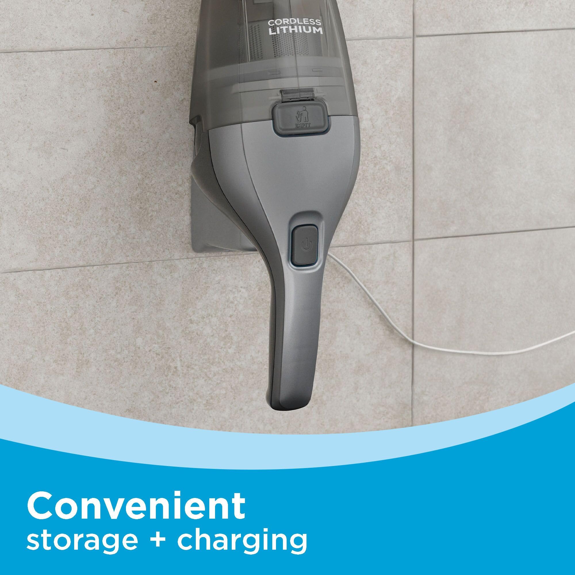 Buy now BLACK+DECKER dustbuster Handheld Vacuum, 8V Cordless, Hand Vacuum for Quick Cleanup with Crevice Tool and Washable Filter (HNVC220BCZ01) at indiglob india