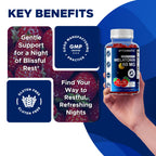 Vitamatic Sugar Free Melatonin 60 mg Per Serving - 60 Vegetarian Gummies | Non-Habit Forming High Potency Melatonin Supplement