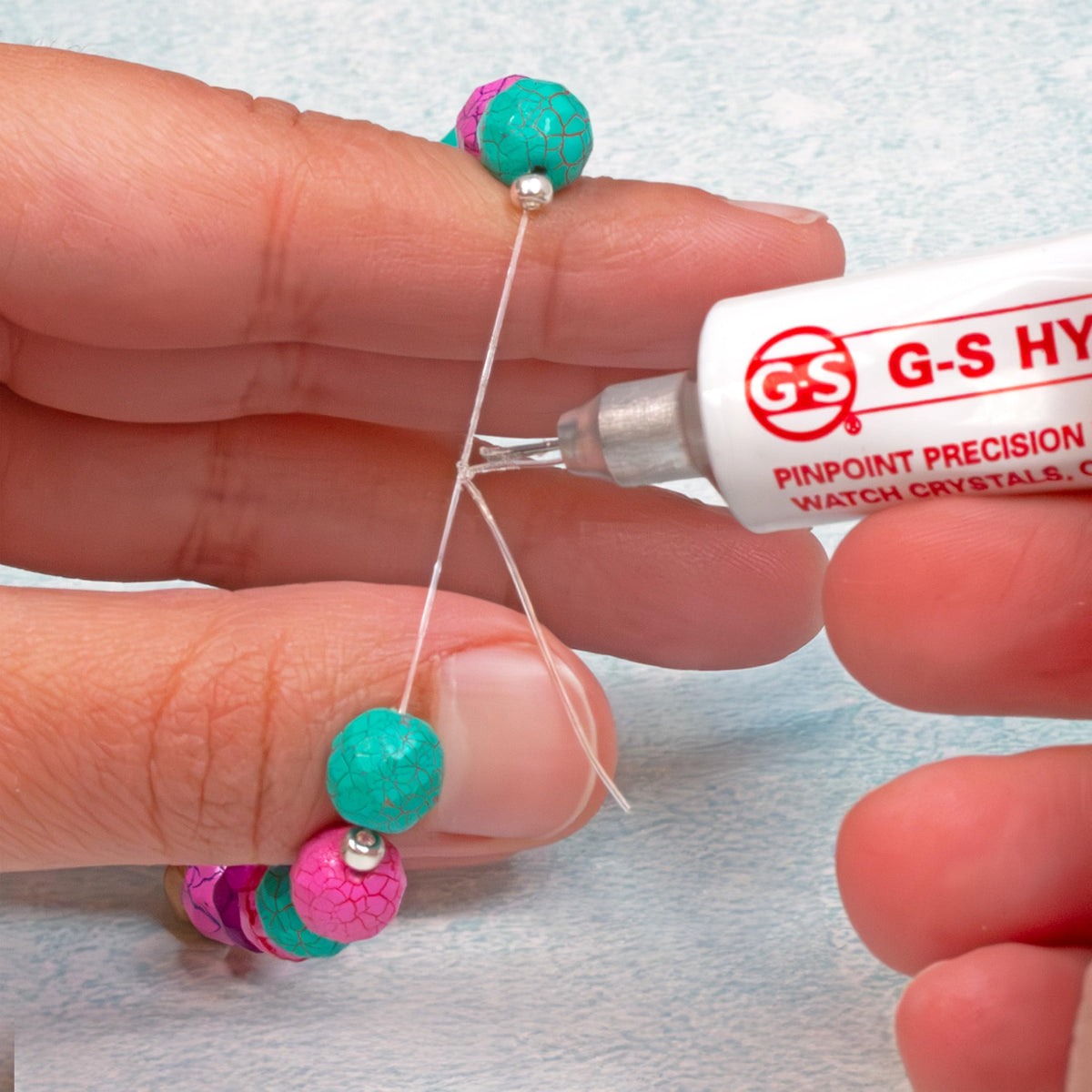 The Beadsmith Clear Precision Cement, Adhesive Glue
