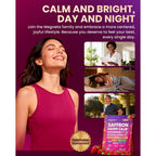 Saffron Gummies Happy Calm, Magnesium Gummies for Women & Men
