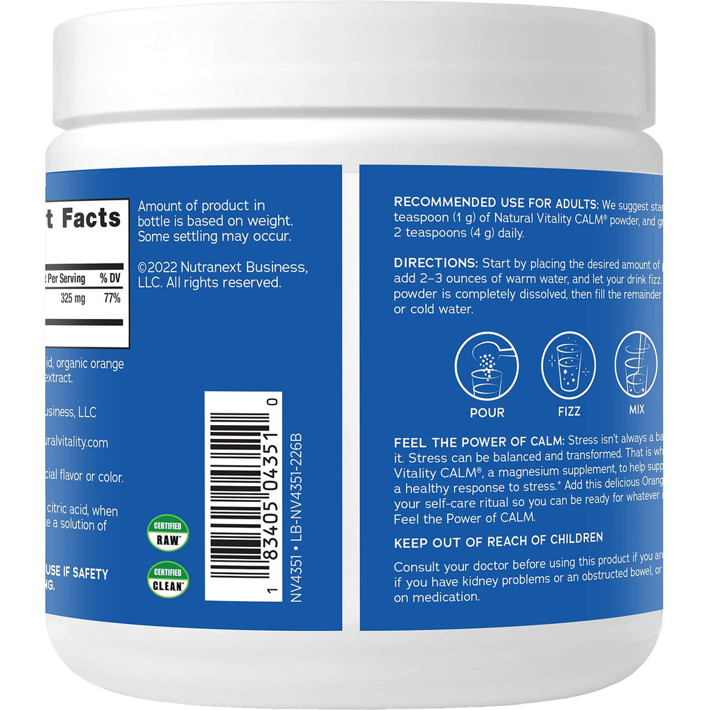 Natural Vitality Calm Magnesium Powder