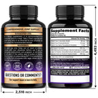 Hyaluronic Acid Supplements 1000mg - Skin & Joint Support - 120 Caps