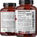 Zazzee Organic Red Yeast Rice 20:1 Extract with 80 mg CoQ10, Citrinin-Free
