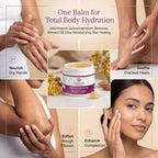 Vitality Extracts Helichrysum Balm - 2oz, Helichrysum Gymnocephalum, Beeswax, Almond Oil, Ultra-Moisturizing, Skin Healing, Full Body Hydration