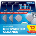 Buy now Finish Dishwasher Cleaner Tablets, Deep Cleans Hidden Grease & Grime, Fights Odors, No Extra Wash Cycle, Helps Maintain Dishwasher, 12 Month Supply, 12 Count 12 Count (Pack of 1) at indiglob india