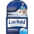 Buy now Lactaid Original Strength Lactose Intolerance Pills, 9000 FCC Natural Lactase Enzyme Dairy Relief Caplets, Helps Prevent Gas, Bloating & Diarrhea Due to Lactose Sensitivity in Adults & Kids, 120 Count Lactose Intolerance at indiglob india