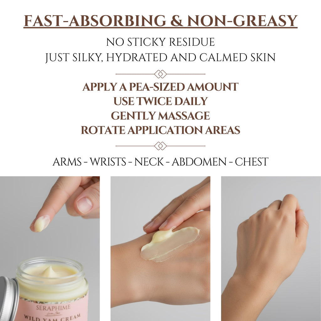 Wild Yam Cream Hormone Balance for Women , Lavender 4oz