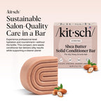 Buy now Kitsch Shea Butter Conditioner Bar Æ’?? Shea Moisture Conditioner for Soft, Hydrated Hair Æ’?? Solid Hair Conditioner for Hair Care Æ’?? Paraben, Sulfate & Silicone-Free, Vegan, Made in USA - 2.7 oz at indiglob india