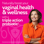 Florajen Women’s Probiotic with Cranberry, 30 Capsules | Prebiotic for Vaginal, Digestive, & Immune Support, Gut & Urinary Health, Vegan, Gluten-Free, Daily Wellness