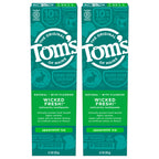 Buy now Tom's of Maine Natural Wicked Fresh! Fluoride Toothpaste, Spearmint, 4.7 oz. 2-Pack at indiglob india