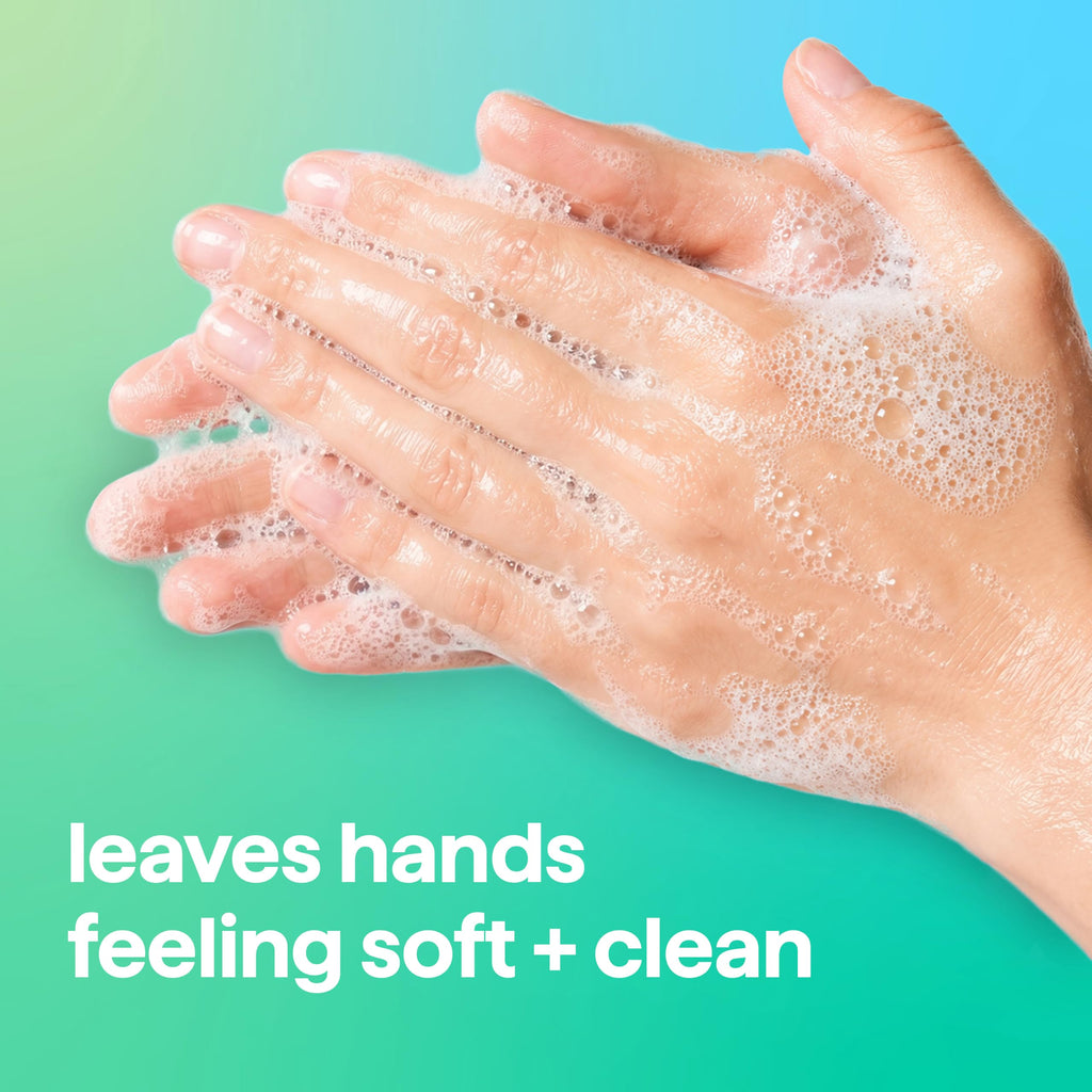 method Foaming Hand Wash Refill, Waterfall, 28 fl oz | Refills Up to 3X, Hydrates & Softens Skin, Designed for Gentle Everyday Cleansing, With Notes of Water Lily & Sandalwood
