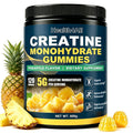 Health4All Creatine Monohydrate Gummies 5g for Men & Women, Creatine Gummy for Strength Energy & Muscle Growth Support Pre-Workout Supplement - Raspberry & Blueberry 120 Gummy
