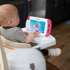 Baby Einstein On-the-Go Sea Dreams Soother, Pink, Portable Baby Sound Machine with Music & Lights, for Newborns 0+ Months