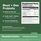 Physician's CHOICE Gut Guardian Bundle: Advanced Bloating & Digestion Support with 60 Billion Probiotic, Digestive Enzymes & Bloat + Gas Probiotic - Daily Gut Health Support for Women and Men