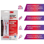 Buy now 3M Marine Adhesive Sealant Fast Cure 5200 (05220) Permanent Bonding and Sealing for Boats and RVs Above and Below the Waterline Waterproof Repair, White, 3 fl oz Tube at indiglob india