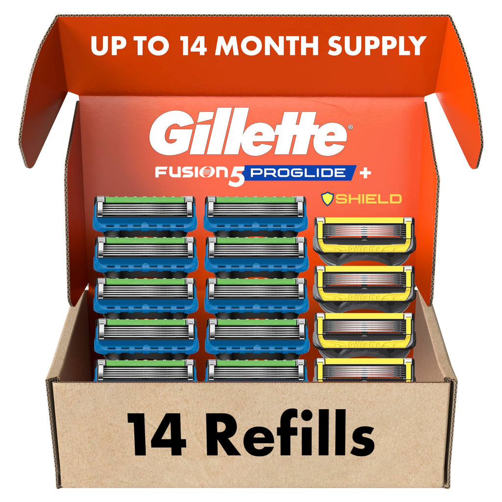 Buy now Gillette ProGlide Razor Refills for Men, 12 Razor Blade Refills at indiglob india