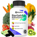 All-in-One Bariatric Multivitamin with Iron - Made in USA - for Men & Women - Supports Gastric Sleeve & Bypass with 42+ Fruit & Veggie Blend - 60 Liquid Capsules