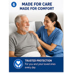 Disposable Underpads 23x36, 150 Count for Adults, Elderly & Baby