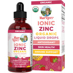 MaryRuth's Organic Liquid Zinc Supplement, Immune Support, Antioxidant, 4oz | Immune Support, Skin Health, Antioxidant, Cellular Metabolism, Zinc Sulfate