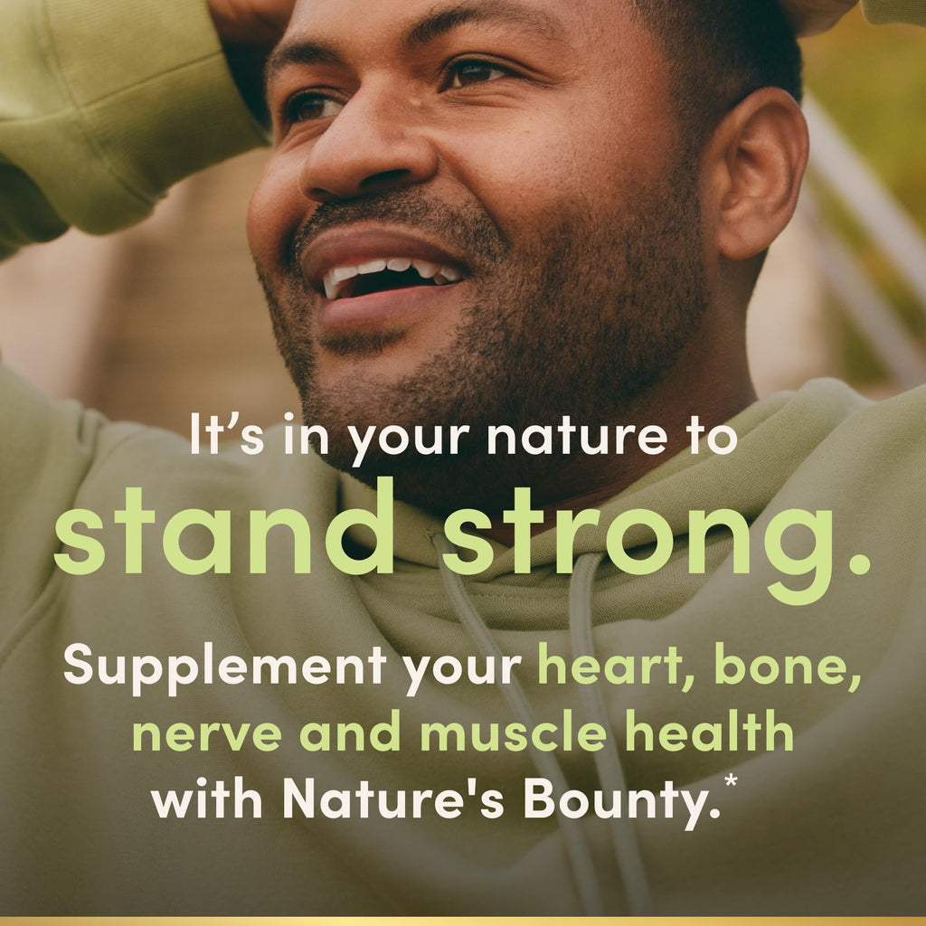 Nature's Bounty Calm Magnesium Glycinate Supplement, 90 Capsules