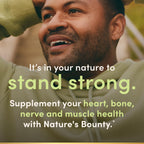 Nature's Bounty Calm Magnesium Glycinate Supplement, 90 Capsules