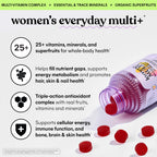 Lemme Multi Gummies, Daily Nutritional Support 30-Day Supply | Daily Nutritional Support with Vitamins A, C, D, E, Biotin, Folic Acid, Zinc & Inositol, Bone, Brain, Skin & Immune Health