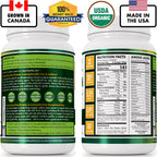 SOLO Organic Pea Protein Isolate, Unflavored Vegan Protein Powder (2.7 lbs)
