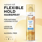 Pantene Alcohol-Free Hairspray Level 3, Flexible Hold, 14 oz
