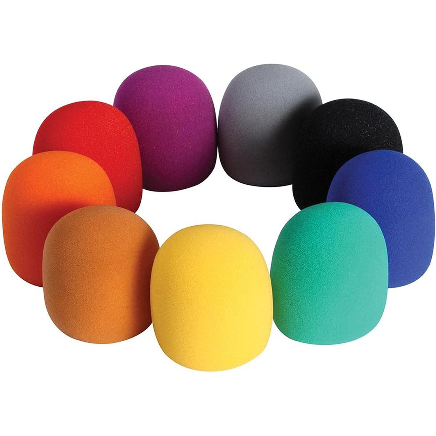 Buy now OnStage On-Stage ASWS20N10 Tan Windscreens for Headset Microphones, 10 Pack 9 Pack Multi-Color at indiglob india