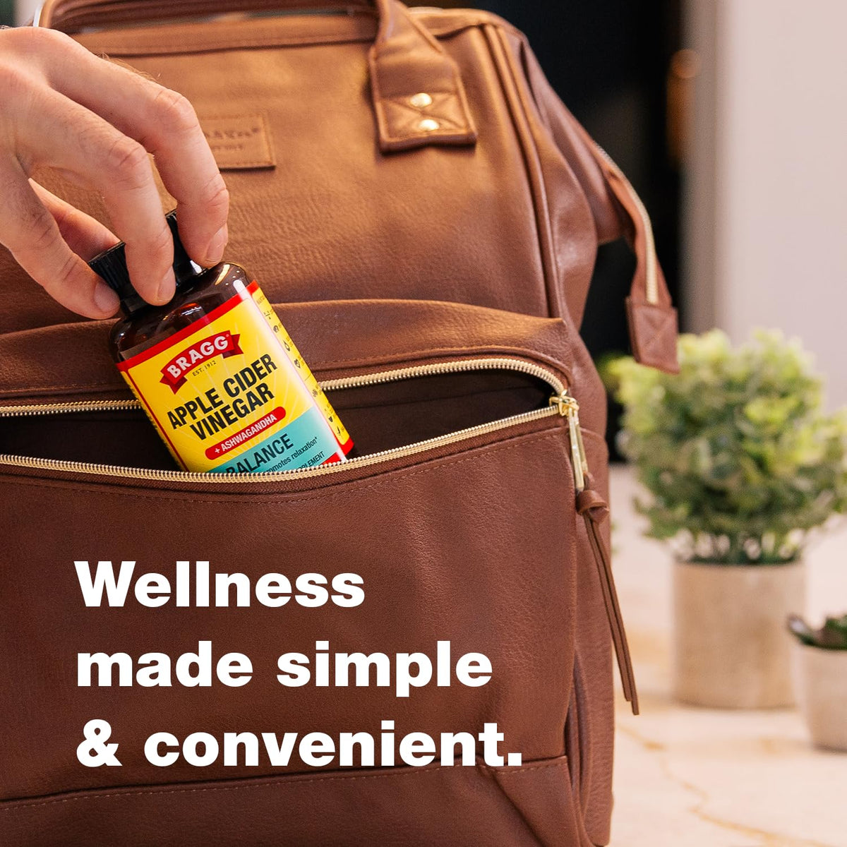 Bragg Balance Apple Cider Vinegar Capsules with Ashwagandha - 90 Capsules