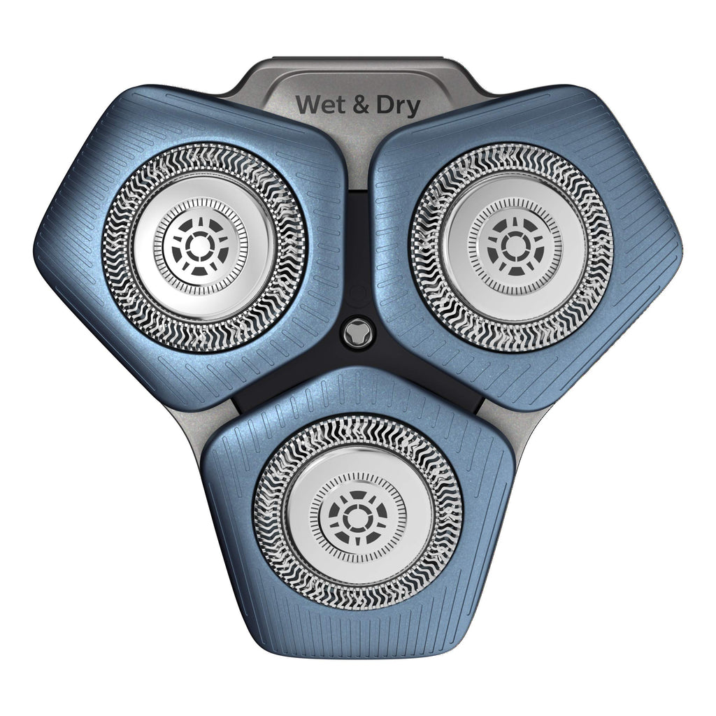 Philips Norelco Genuine Replacement Heads, 3 Count | 45 Self Sharpening SteelPrecision blades, Compatible with Series 5000 & 7000, SH71/52