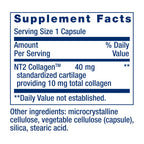 Life Extension NT2 Collagen Joint Health Supplement, 60 Small Capsules