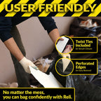 Reli. Contractor Garbage Bags 55 Gallon | Heavy Duty