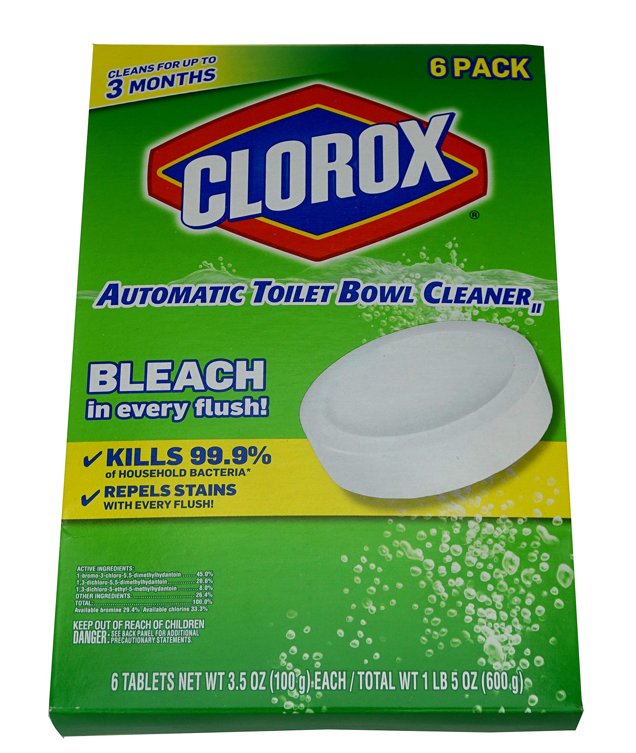 Buy now Clorox Automatic Toilet Bowl Cleaner, 6 Count at indiglob india