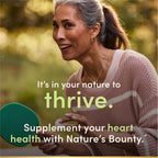 Nature's Bounty Mini Fish Oil Softgels 1290 mg, Omega-3, Supports Heart Health, Odor-Less, 90 Mini Coated Softgels (Pack of 2)