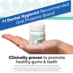 BioGaia Prodentis Oral Probiotics for Teeth & Gums and Bad Breath | Dental Hygienist-Recommended | Promotes Healthy Gums & Improves Oral Health | Fights Bad Breath | Dental Probiotic 30ct