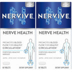 Nervive Nerve Health, Alpha Lipoic Acid, Fortify Nerve Health, Healthy Nerve Function, Healthy Blood Circulation, Supplement, Tablet, 30 Tablets