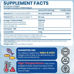 Omega 3 Fish Oil with Vitamin D3 K2 – 300 Lemon Flavored Burpless Softgels | High EPA & DHA rTG Formula with CoQ10 & Astaxanthin | Gluten-Free, Non-GMO