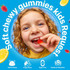 Magnesium Glycinate Gummies 200mg for Kids & Adults, Sugar-Free, 120 Ct