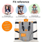 liuliuby Compact Travel High Chair | Portable High Chair for Baby | Baby Travel Essential Harness Seat | Must Haves for Vacations, Restaurants, Family Visits with Babies | Portable Highchair Seat