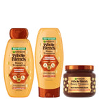 Garnier Whole Blends Honey Treasures Repairing Shampoo and Conditioner Set for Dry, Damaged Hair, 22 Fl Oz (2 Items), 1 Kit (Packaging May Vary)