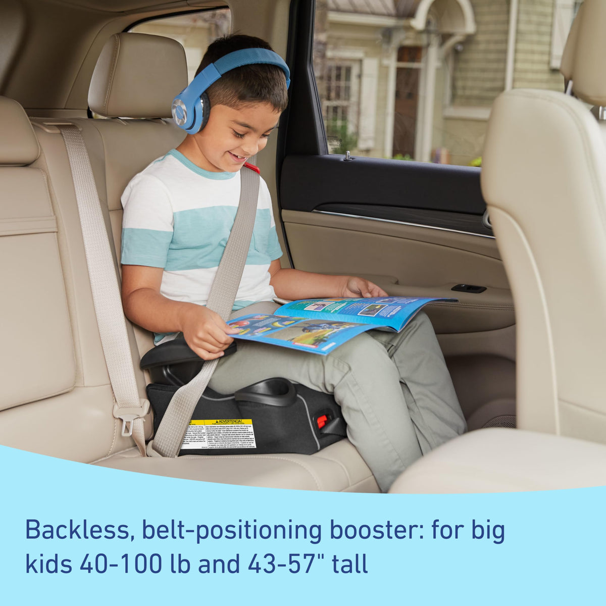 Graco TurboBooster 2.0 LX Backless Booster Car Seat, Rio