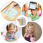 Utron 80 Pack Reward Chart for Kids, Incentive Chart Behavior Chart for Kids at Home, 2 Designs with 2160 Star Sticker, Kids Chore Chart, Sticker Chart for Kids Behavior