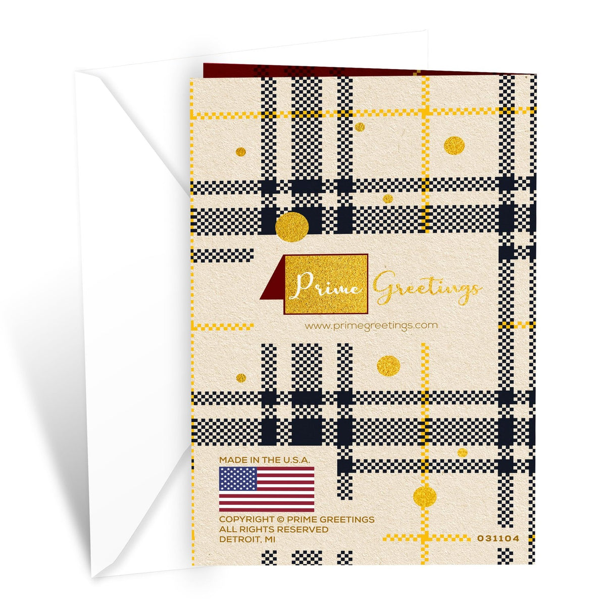 Prime Greetings Birthday Card For Son, Made in America, Packaged in Protective Mailer. Eco-Friendly, Thick Card Stock with Premium Envelope 5in x 7.75in