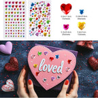 MYDBUYSOME 2774pcs Gem Stickers Jewels for Crafts, Adhesive Gems Rhinestone
