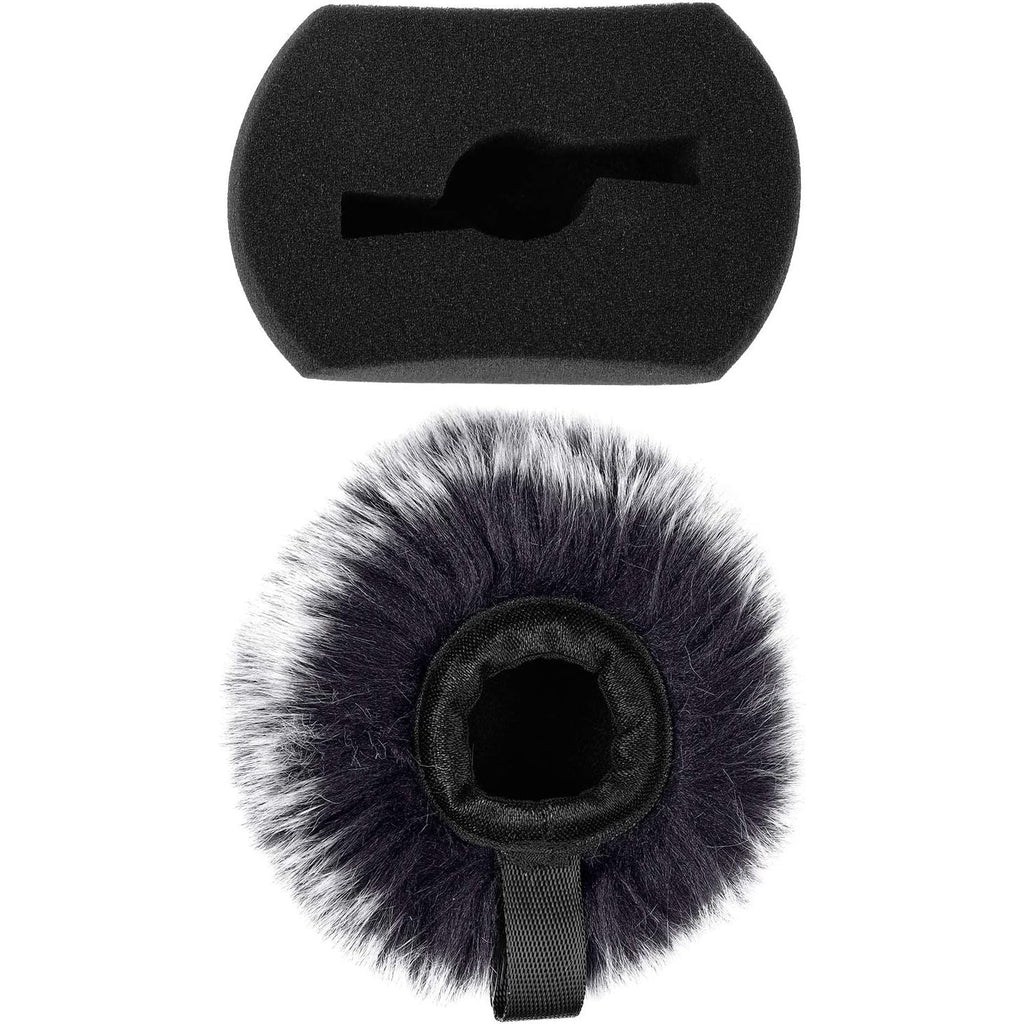 Buy now ChromLives Windscreen Microphone Wind Muff, Foam Wind Screen Wind Cover Compatible with Zoom H5 H6 Portable Handy Recorder Furry & Foam 2Pack at indiglob india